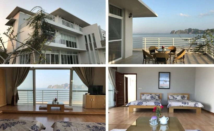 Top 15 Biệt thự villa Hạ Long giá rẻ đẹp view biển cho thuê nguyên căn