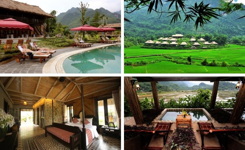 Top 10 Resort biệt thự villa Hòa Bình Mai Châu giá rẻ đẹp view núi rừng