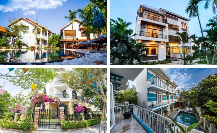 Top 20 Biệt thự villa Hội An đẹp gần biển và phố cổ giá rẻ cho thuê