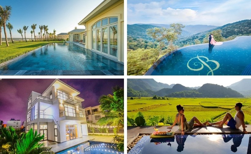 Top 21 Biệt thự villa resort gần Hà Nội giá rẻ view đẹp có hồ bơi