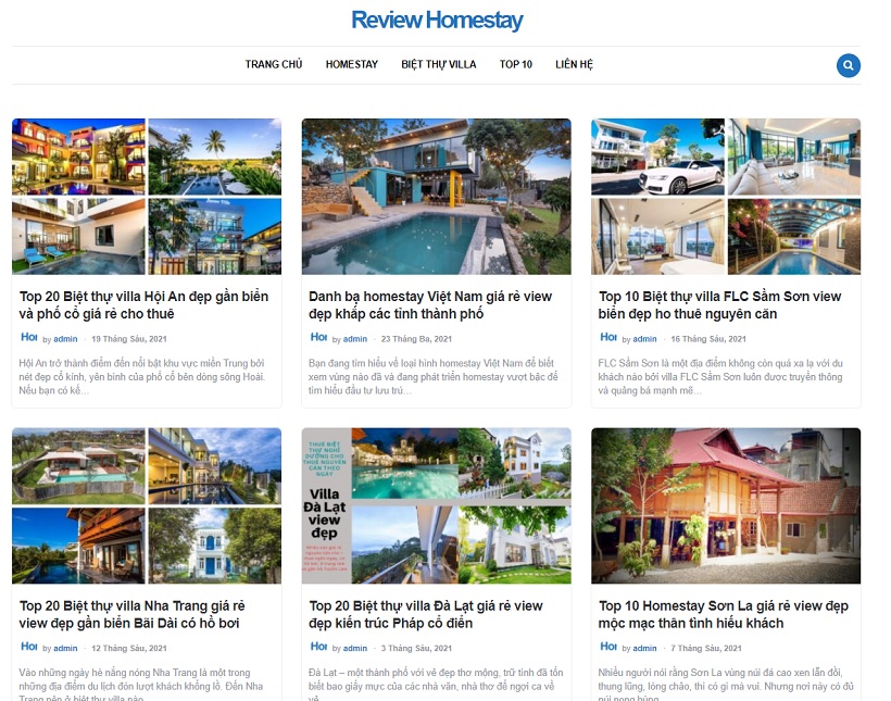 Reviewhomestay.vn – Trang web chuyên tin tức, review homestay, tổng hợp du lịch uy tín hàng đầu